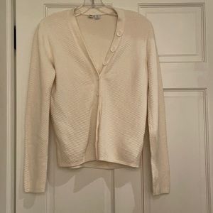 Uniqlo U cream cardigan size M
